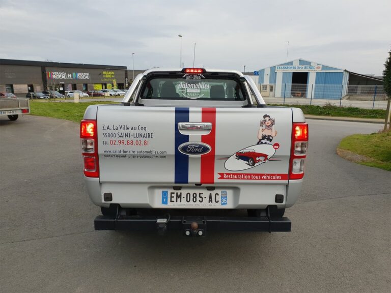 Covering Publicitaire Ford par Kalipub