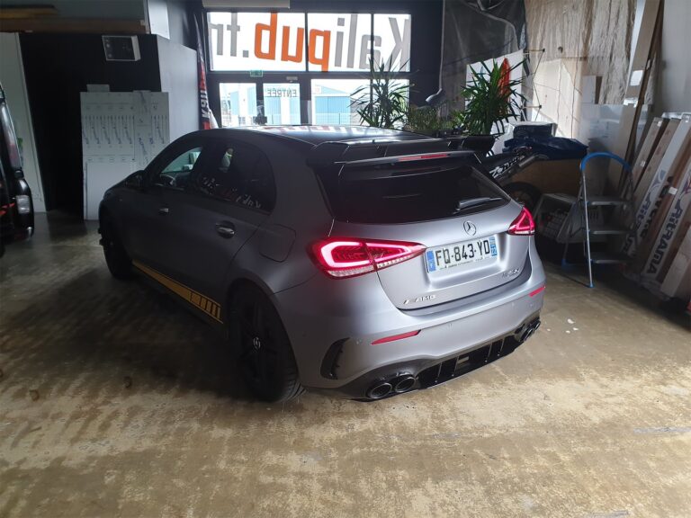 Covering Mercedes A45 - Agence de Communication Visuelle