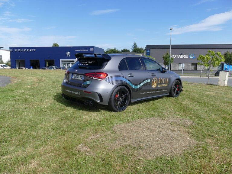 Covering Publicitaire Mercedes à Saint-Malo