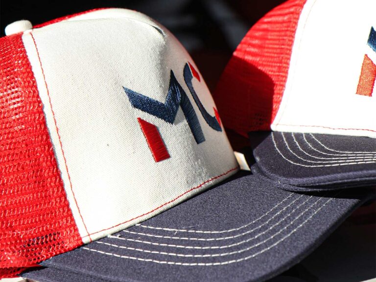 Casquette personnalisée avec logo brodé